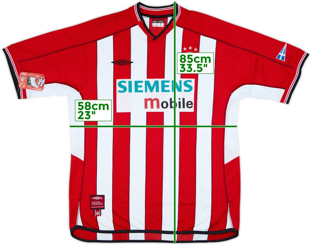 2002-03 Olympiakos Home Shirt (XL)