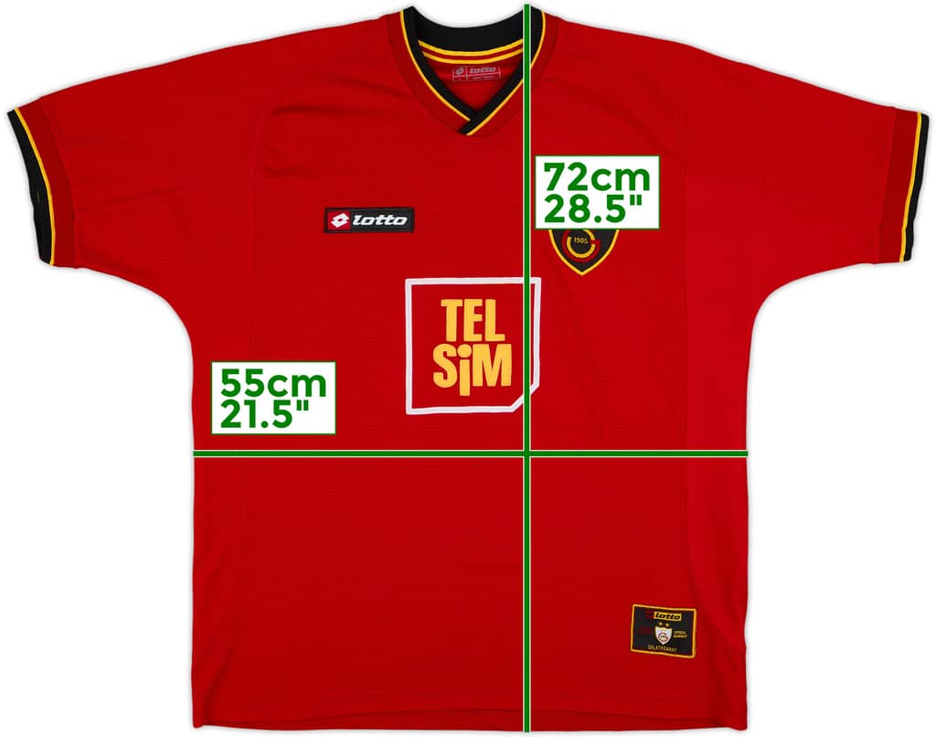 2001-02 Galatasaray Third Shirt - 8/10 - (L)