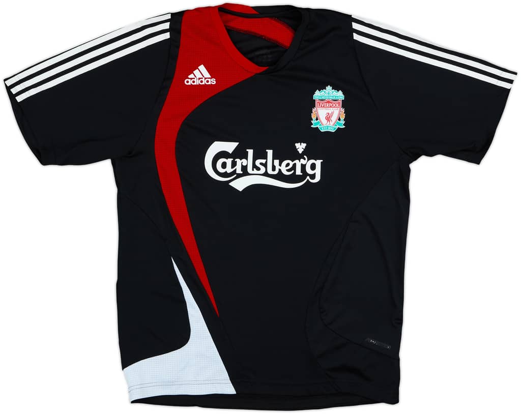 2017-18 Liverpool adidas Training Shirt - 8/10 - (M)