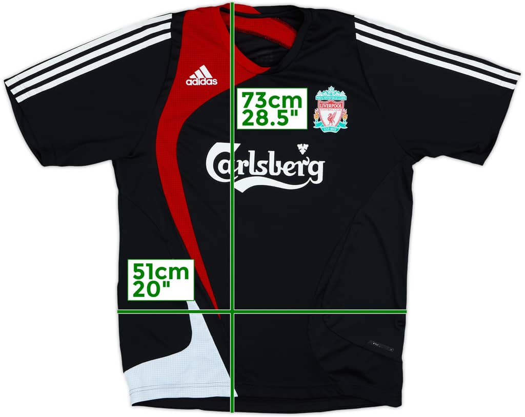 2017-18 Liverpool adidas Training Shirt - 8/10 - (M)