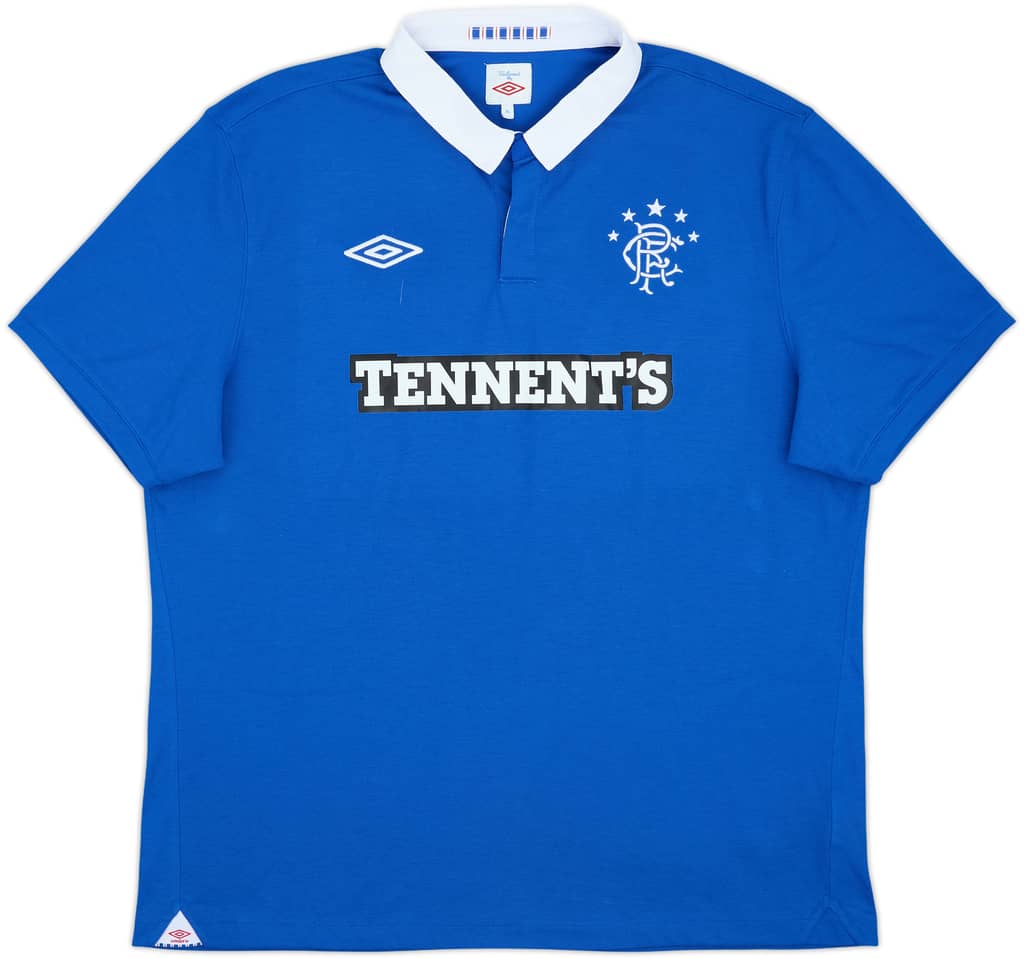 2010-11 Rangers Home Shirt - 9/10 - (XL)