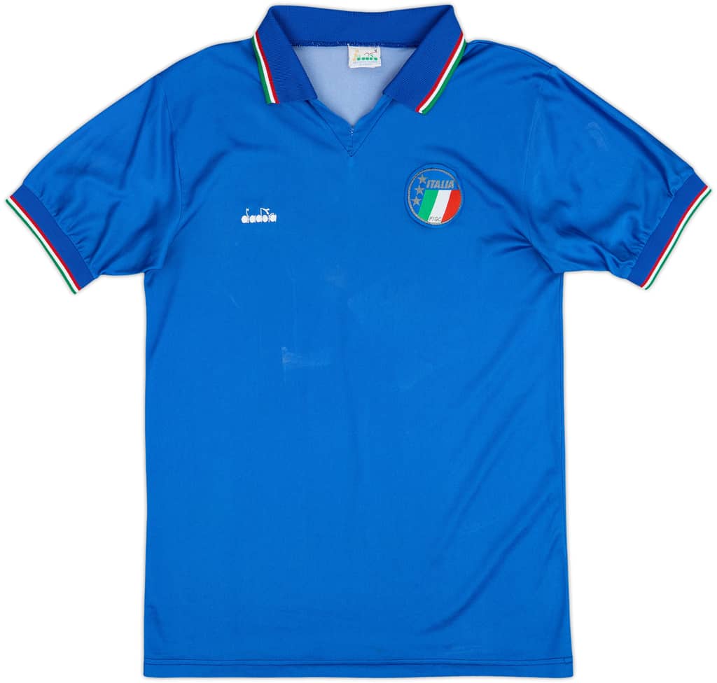 1986-91 Italia Camiseta de local - 5/10 - (L)