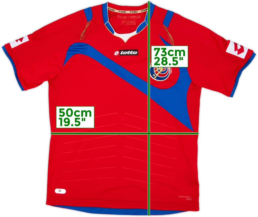 2014 Costa Rica Home Shirt - 8/10 - (M)