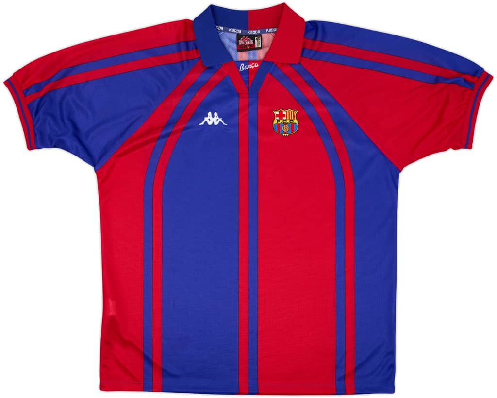 1997-98 Barcelona European Home Shirt - 10/10 - (XL)