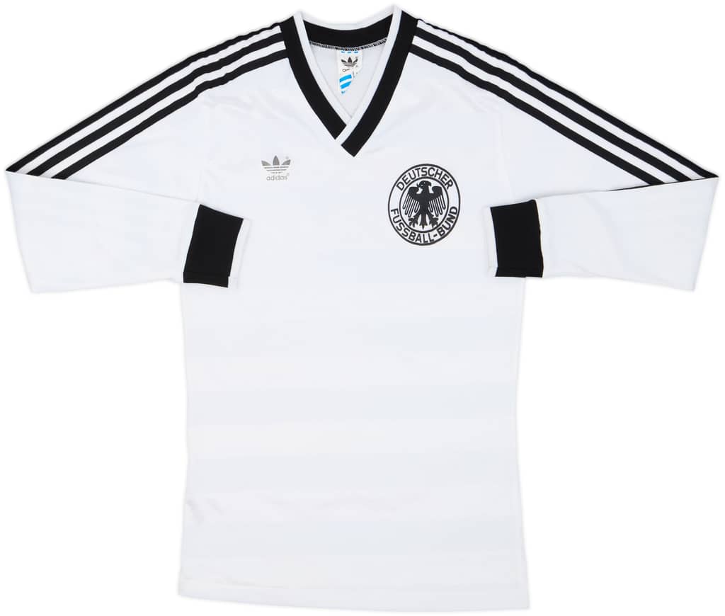 1984-86 West Germany Home L/S Shirt - 8/10 - (S)