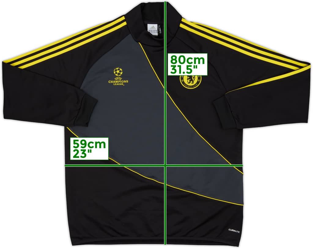 2012-13 Chelsea adidas CL Sweat Top - 8/10 - (XL/XXL)