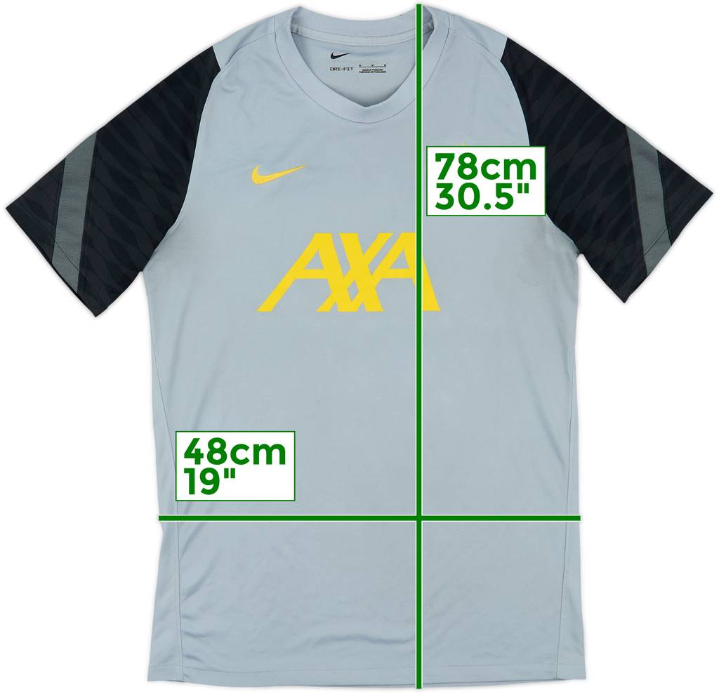 2021-22 Liverpool Nike Training Shirt - 7/10 - (M)