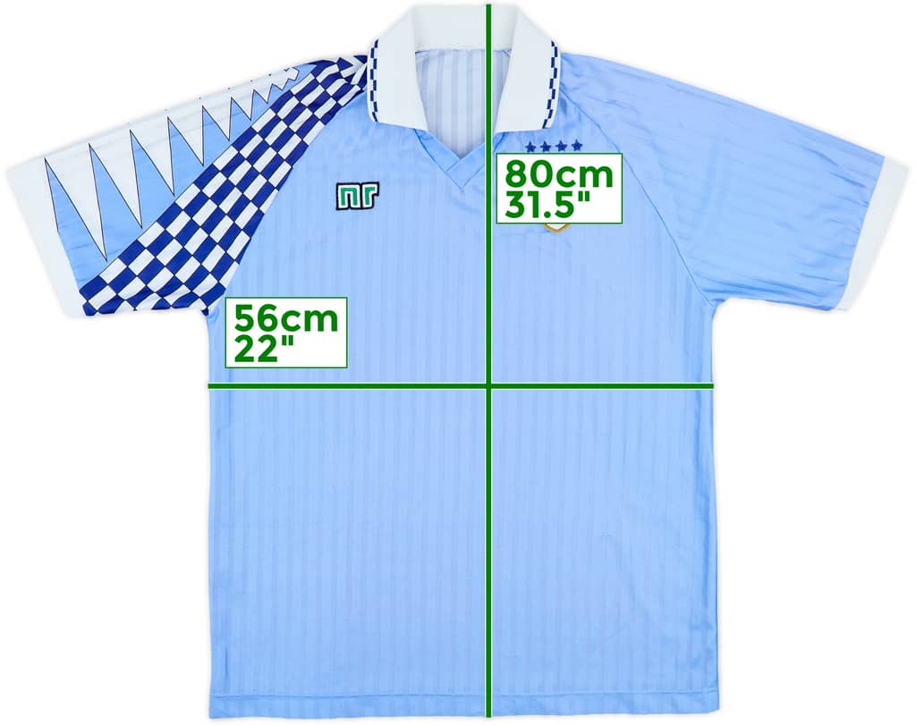 1992-95 Uruguay Home Shirt - 8/10 - (L)