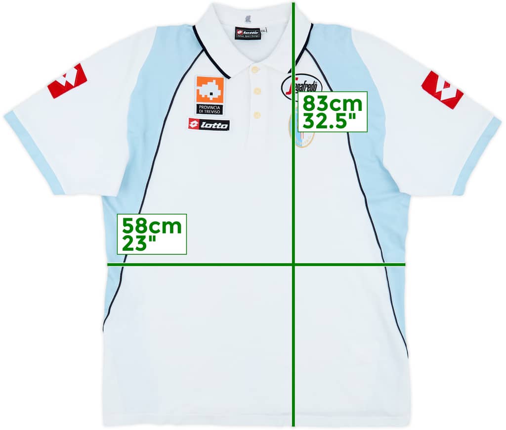 2004-05 Treviso Lotto Polo Shirt - 6/10 - (XXL)