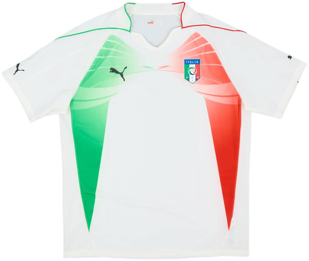 2010-12 Italy Authentic GK S/S Shirt - 9/10 - (XXL)