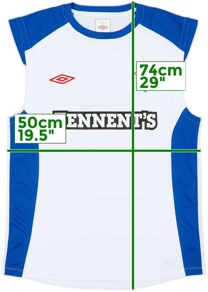 2010-11 Rangers Umbro Training Vest - 9/10 - (L)