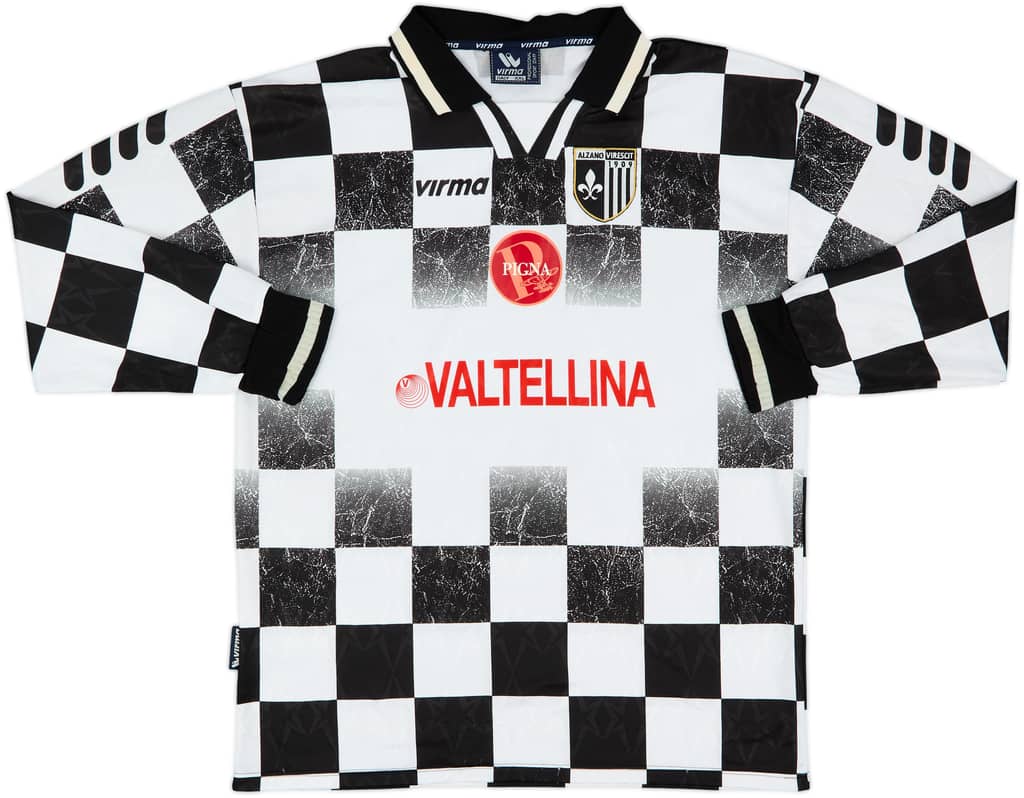 1999-00 Alzano Virescit Home L/S Shirt - 8/10 - (XXL)