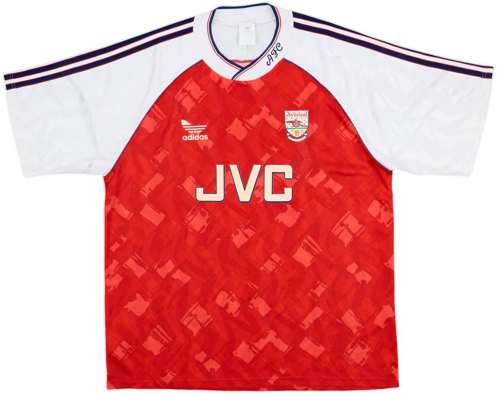 1990-92 Arsenal Home Shirt - 5/10 - (L)