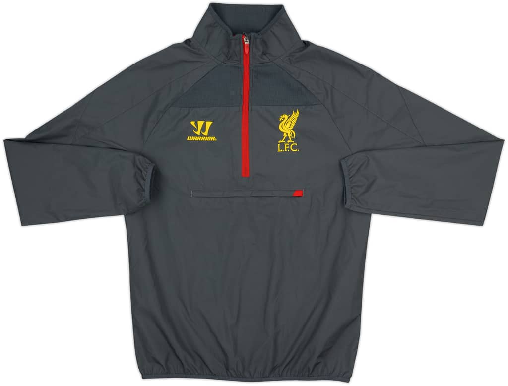 2014-15 Liverpool Warrior 1/2 Zip Track Jacket - 8/10 - (S)