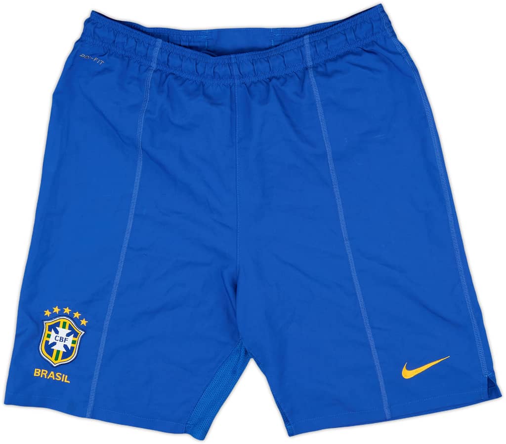 2011-12 Brazil Alternate Home Shorts - 9/10 - (XL.Boys)