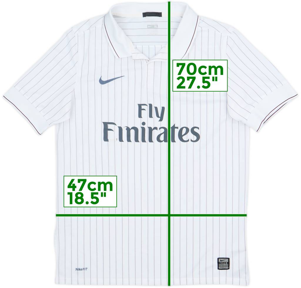 2009-10 Arsenal Third Shirt - 5/10 - (XL.Boys)