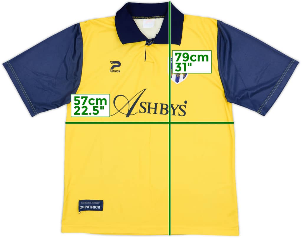 1997-98 Colchester United Away Shirt - 8/10 - (L)