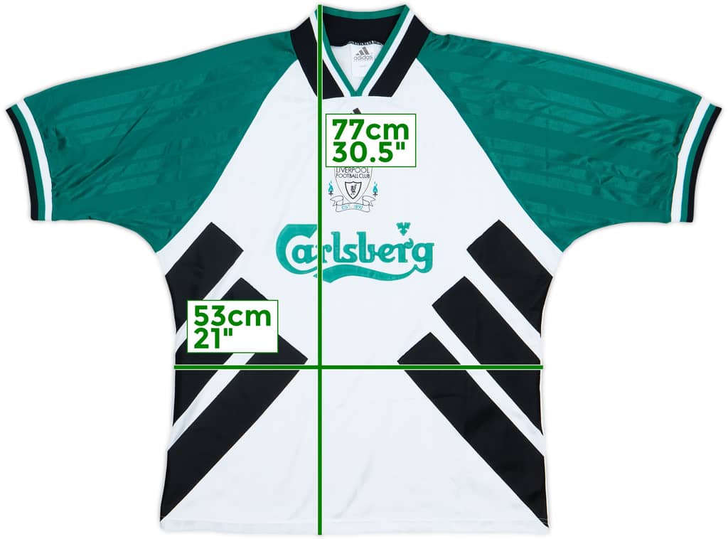 1993-95 Liverpool Away Shirt - 8/10 - (M/L)