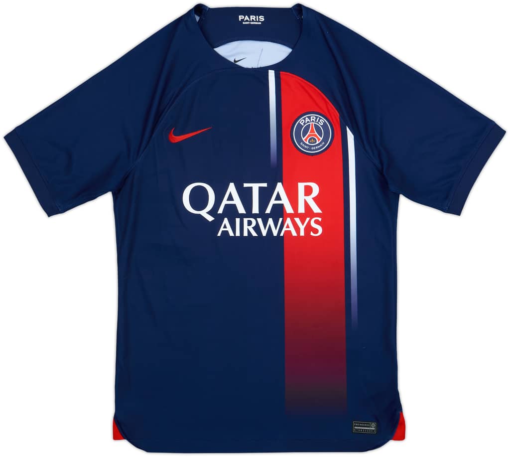 2023-24 Paris Saint-Germain Home Shirt - 8/10 - (S)