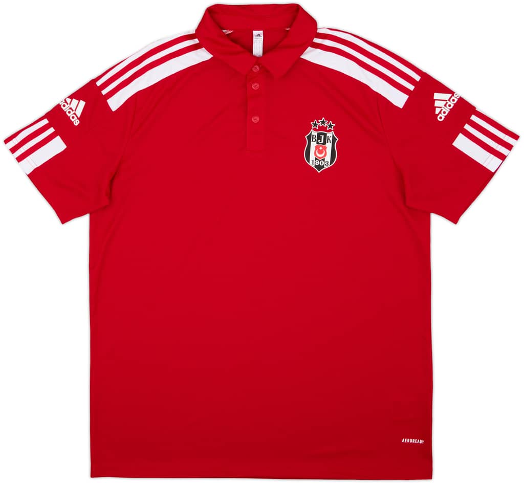 2021-22 Besiktas adidas Polo Shirt - 10/10 - (L)