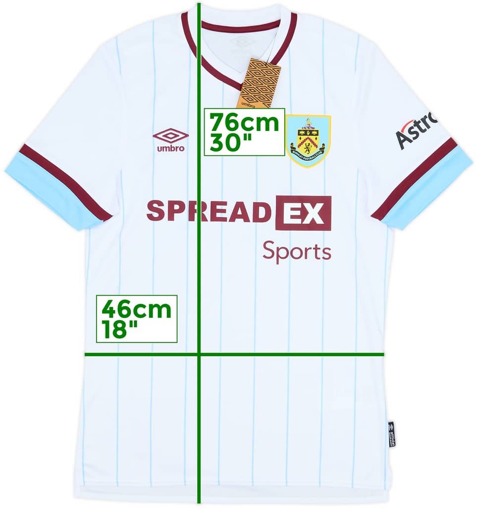 2021-22 Burnley Away Shirt (S)