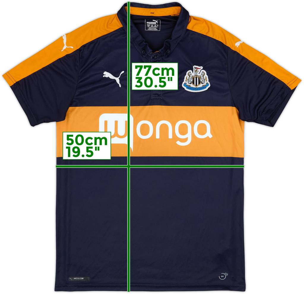 2016-17 Newcastle Away Shirt - 6/10 - (M)