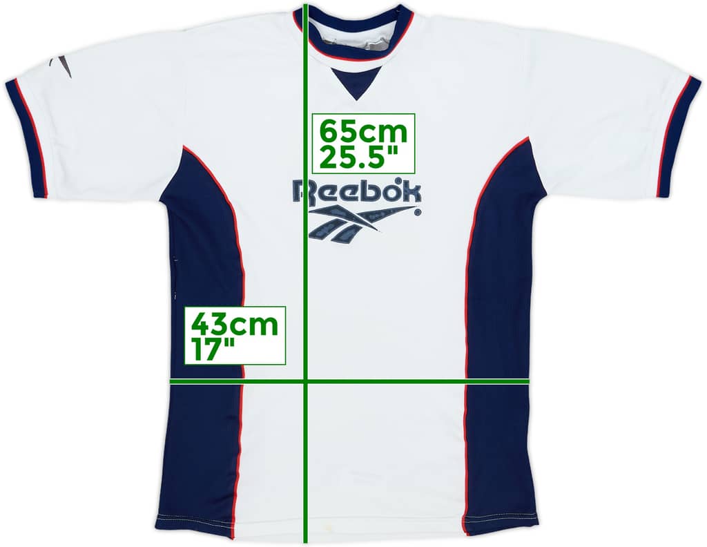 1997-98 Bolton Home Shirt - 7/10 - (Y)