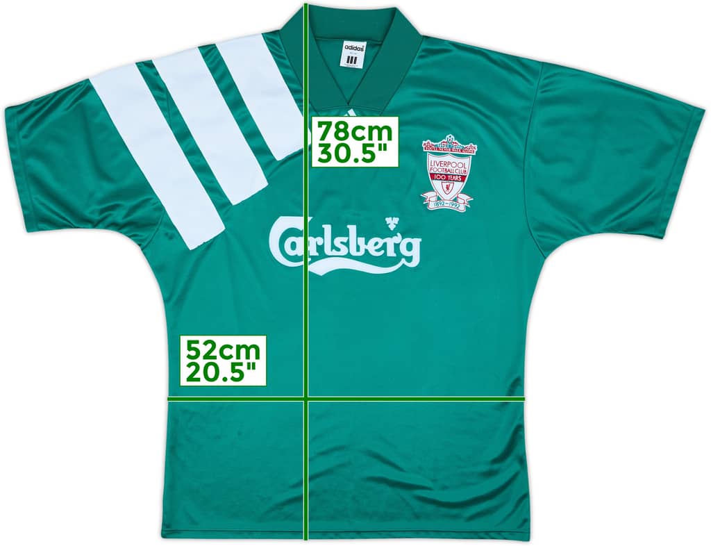 1992-93 Liverpool Centenary Away Shirt - 8/10 - (L)
