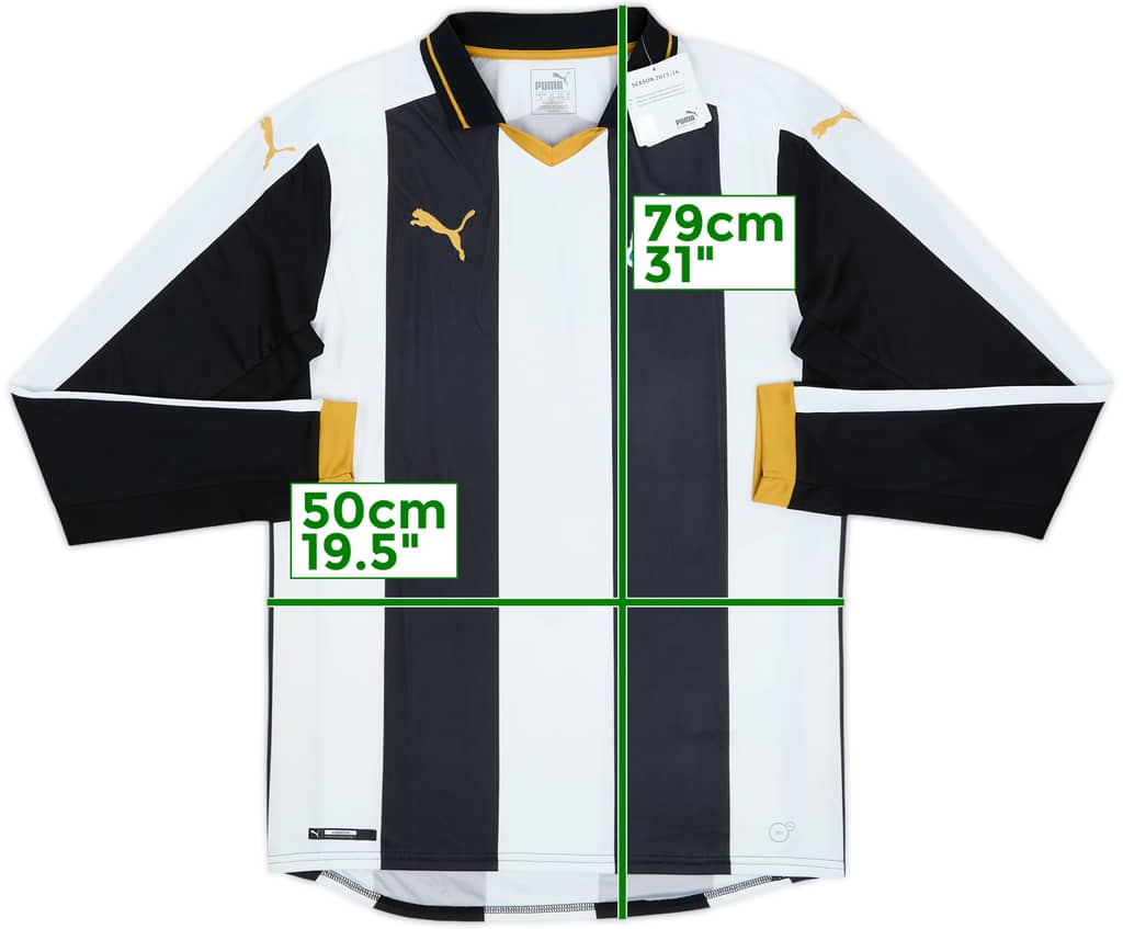 2016-17 Newcastle Home L/S Shirt (M)