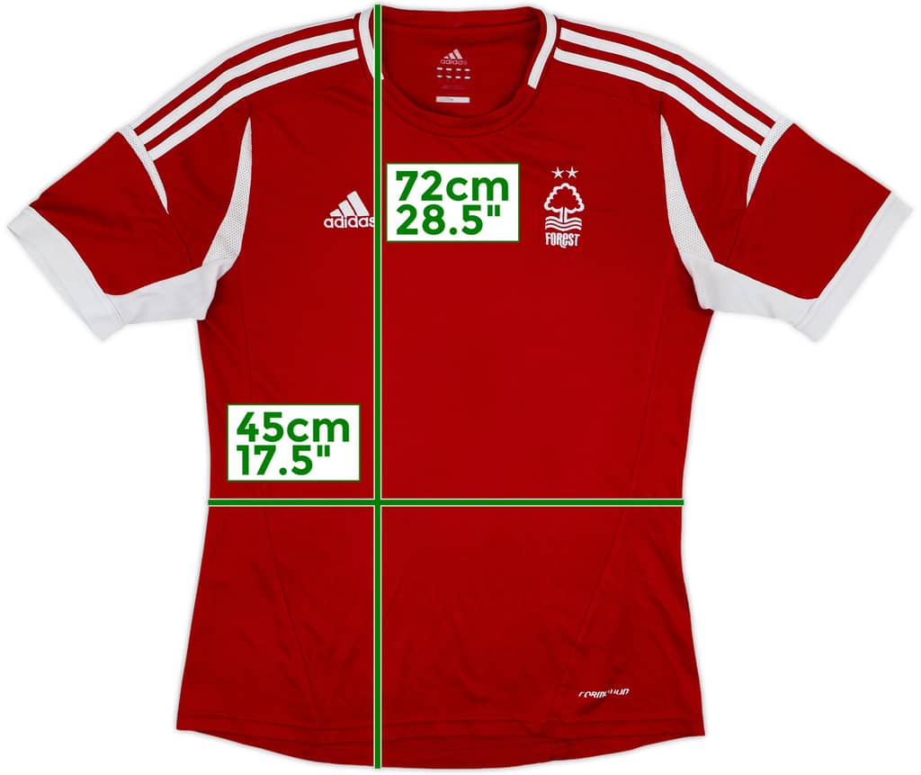 2013-14 Nottingham Forest Home Shirt - 5/10 - (M)