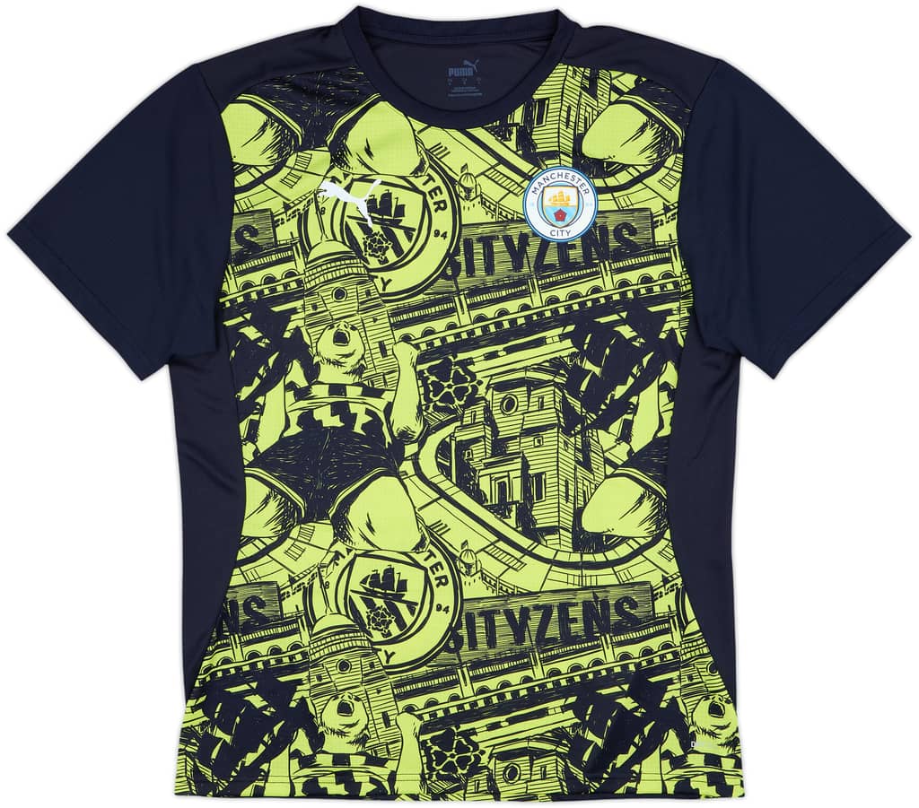 2024-25 Manchester City Puma Training Shirt - 10/10 - (L)