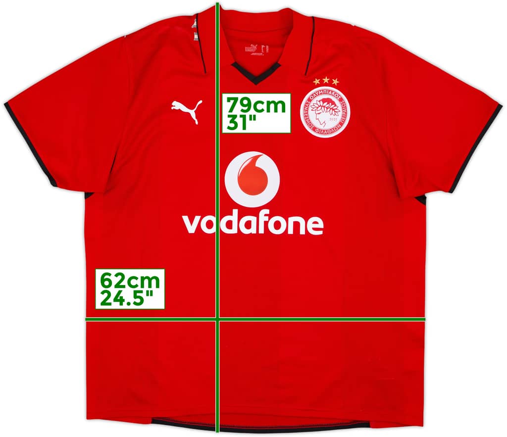 2008-09 Olympiakos Third Shirt - 5/10 - (XXL)