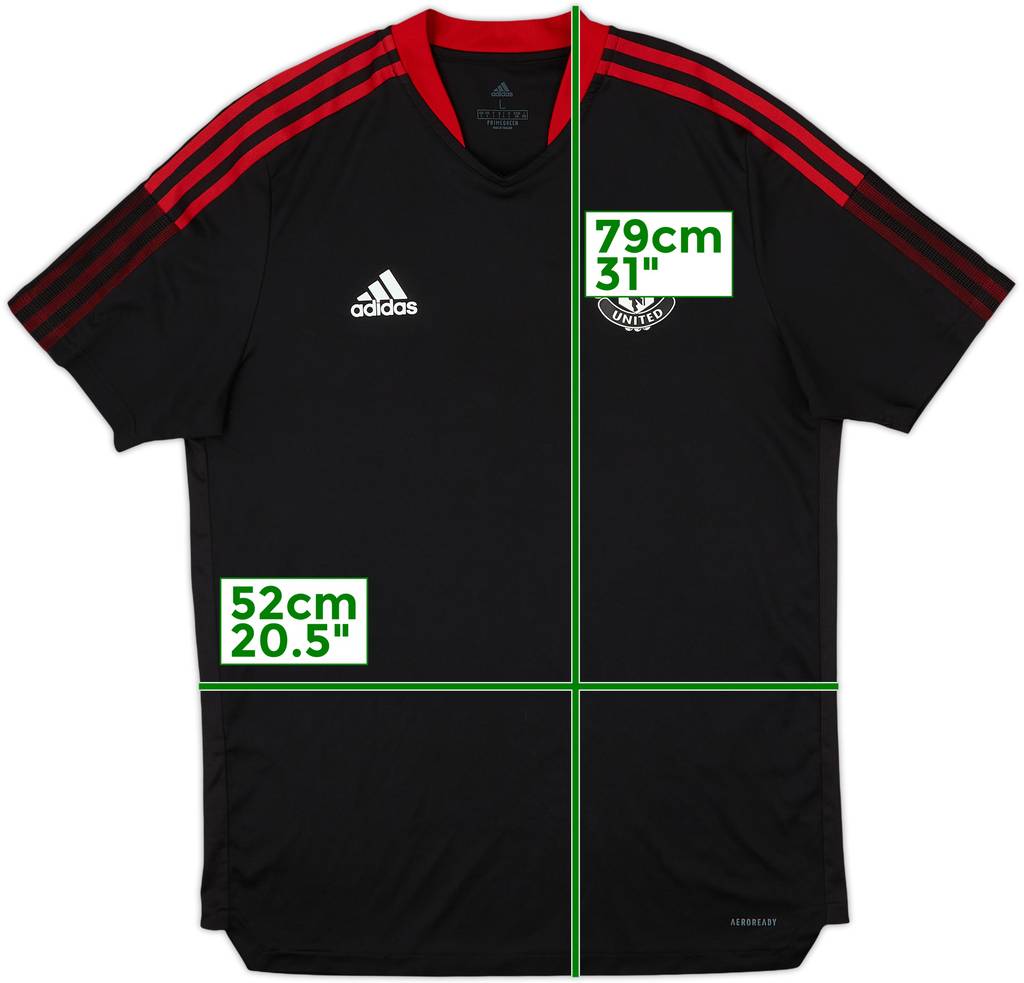 2021-22 Manchester United adidas Training Shirt - 10/10 - (L)