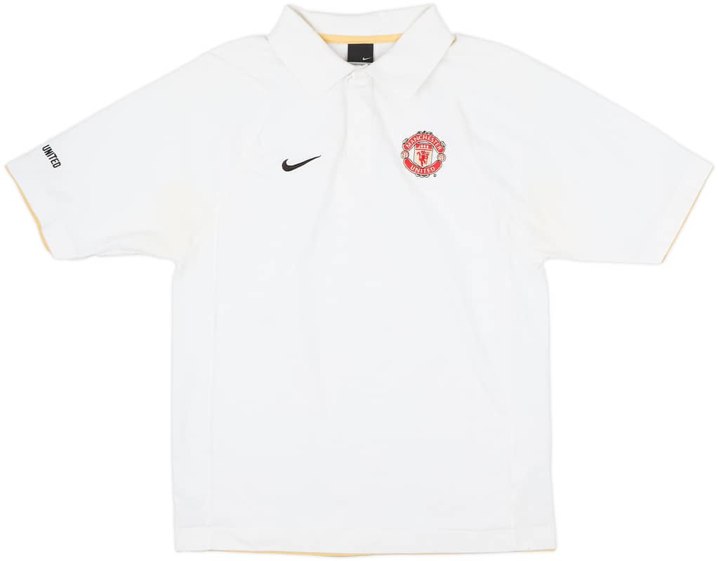 2006-07 Manchester United Nike Polo Shirt - 8/10 - (M)
