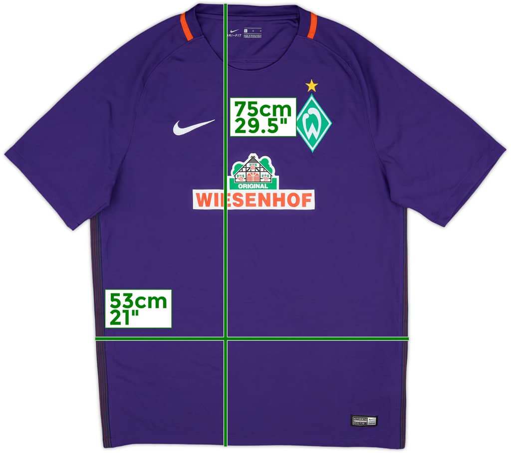 2016-17 Werder Bremen Away Shirt - 9/10 - (L)