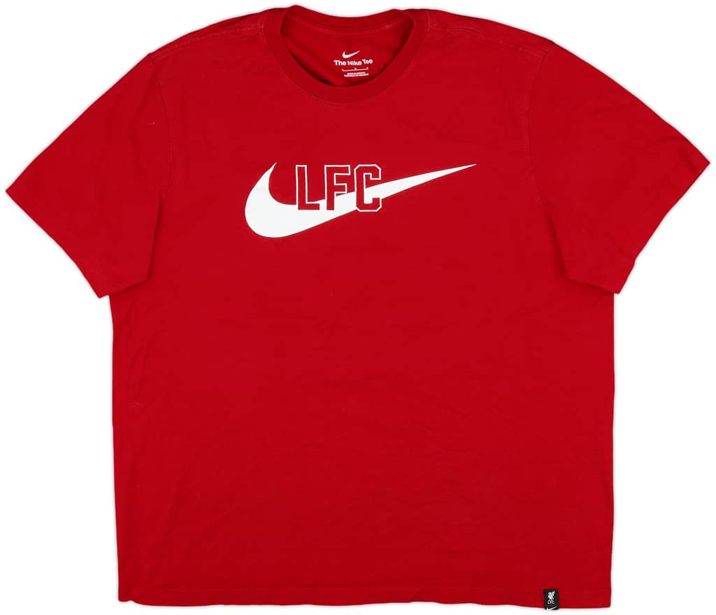 2023-24 Liverpool Nike Cotton Tee - 9/10 - (L)