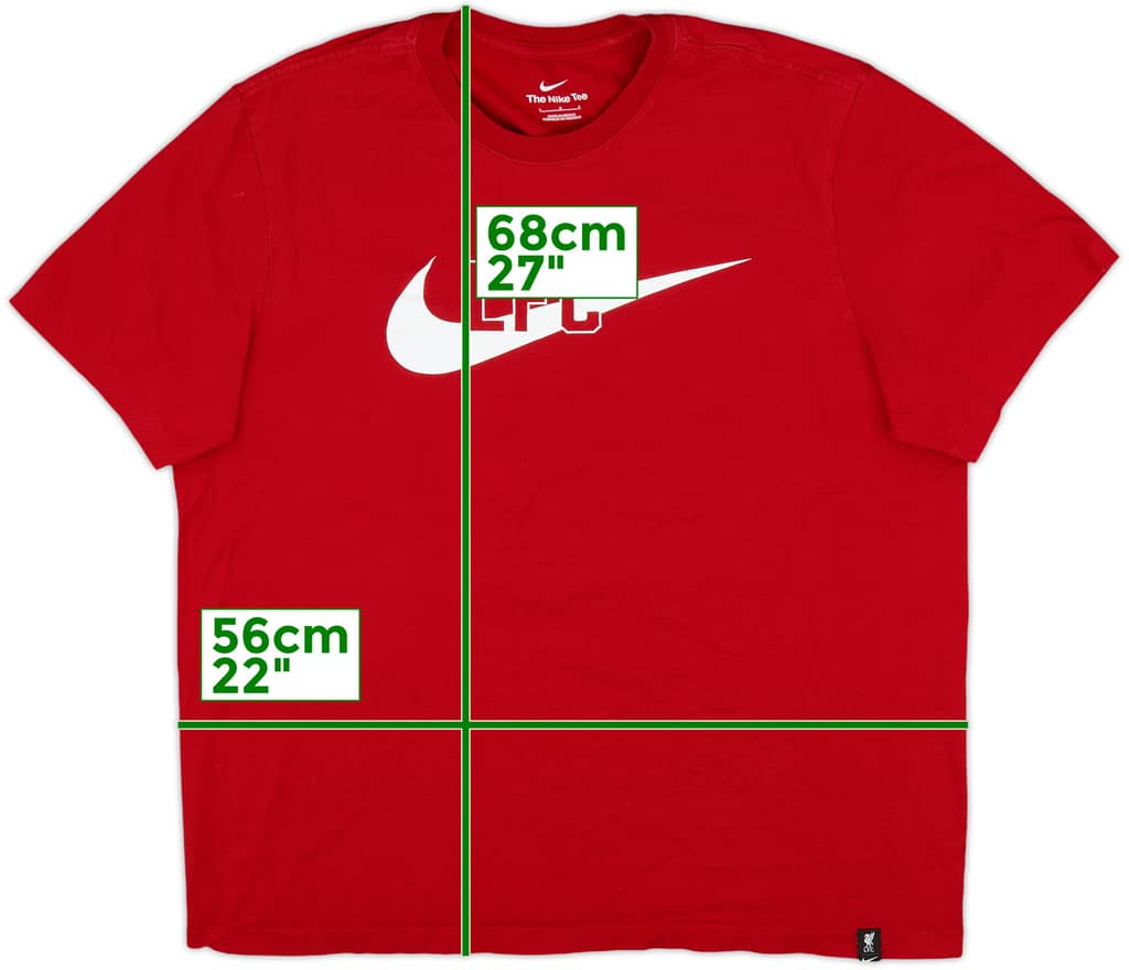 2023-24 Liverpool Nike Cotton Tee - 9/10 - (L)