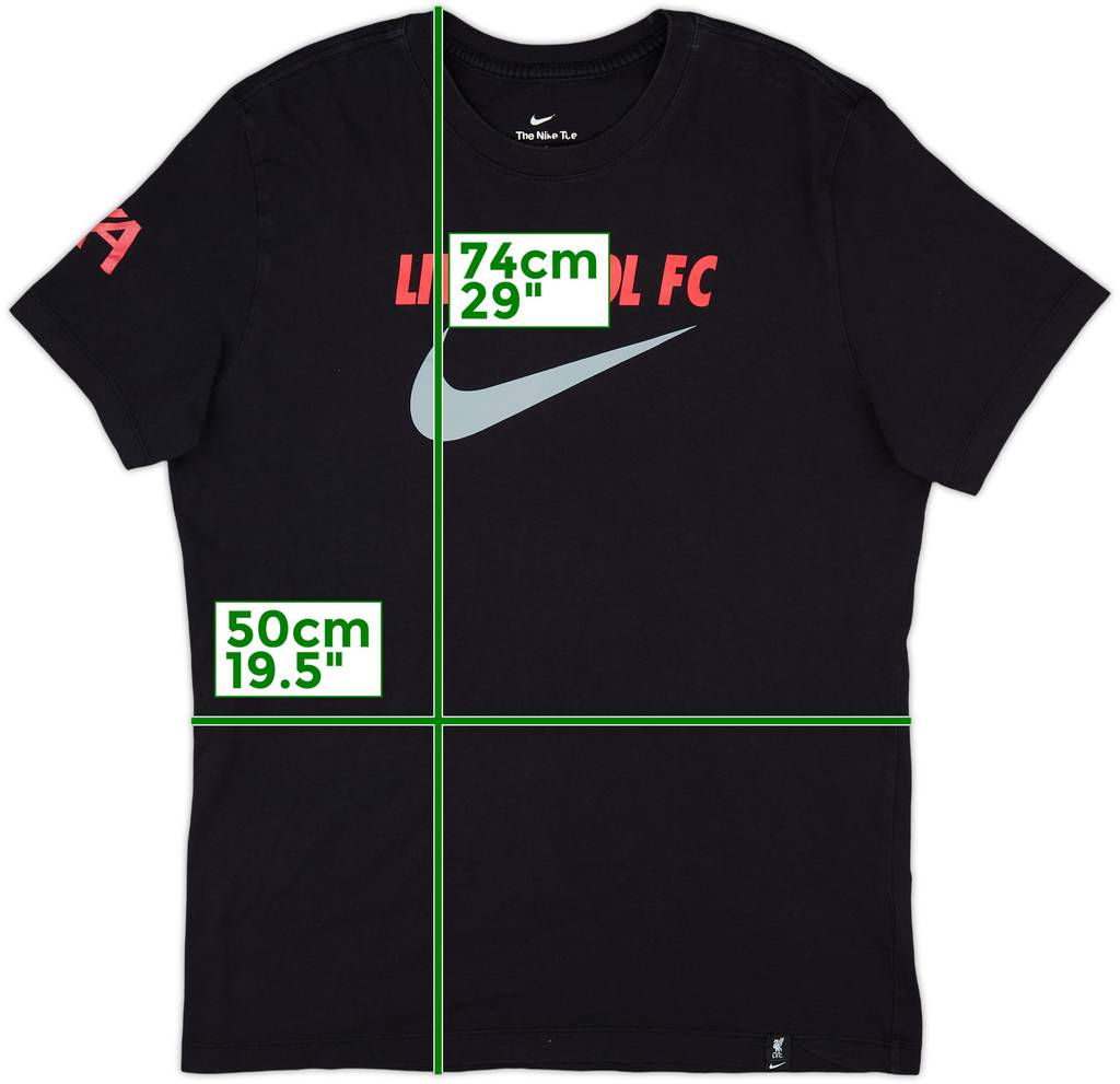 2022-23 Liverpool Nike Cotton Tee - 8/10 - (L)