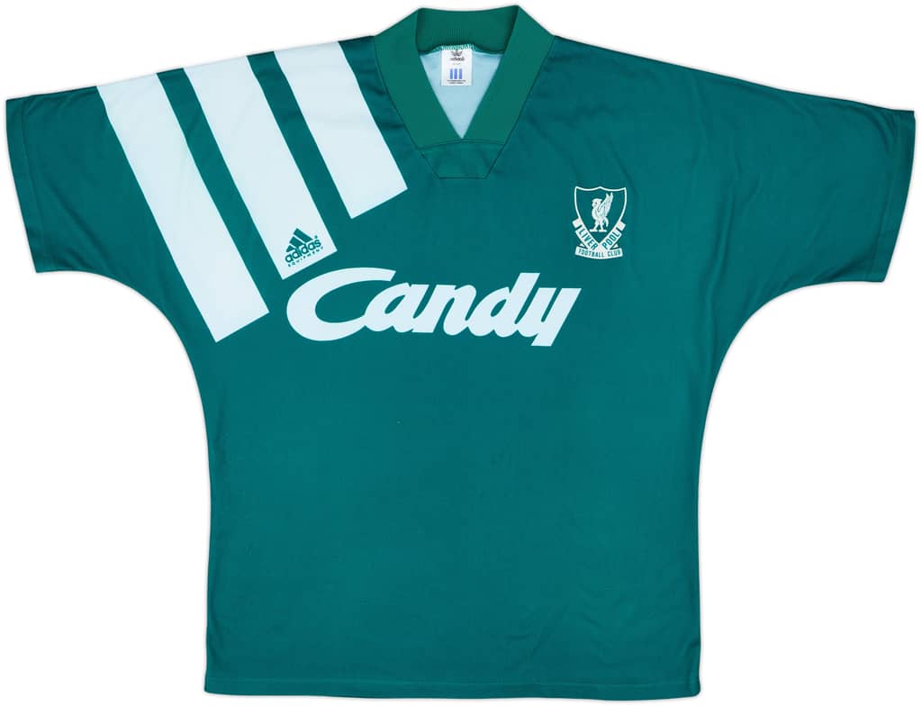 1991-92 Liverpool Away Shirt - 8/10 - (L)
