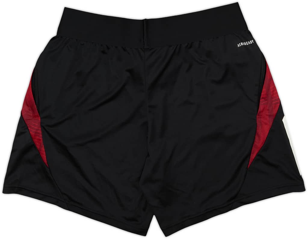 2024-25 Manchester United Player Issue adidas Training Shorts #45 - 10/10 - (M)