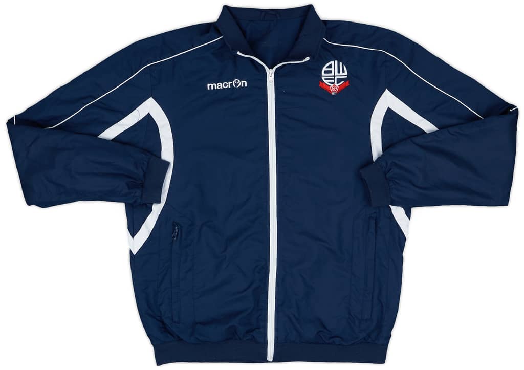 2014-15 Bolton Wanderers Macron Track Jacket - 8/10 - (L)