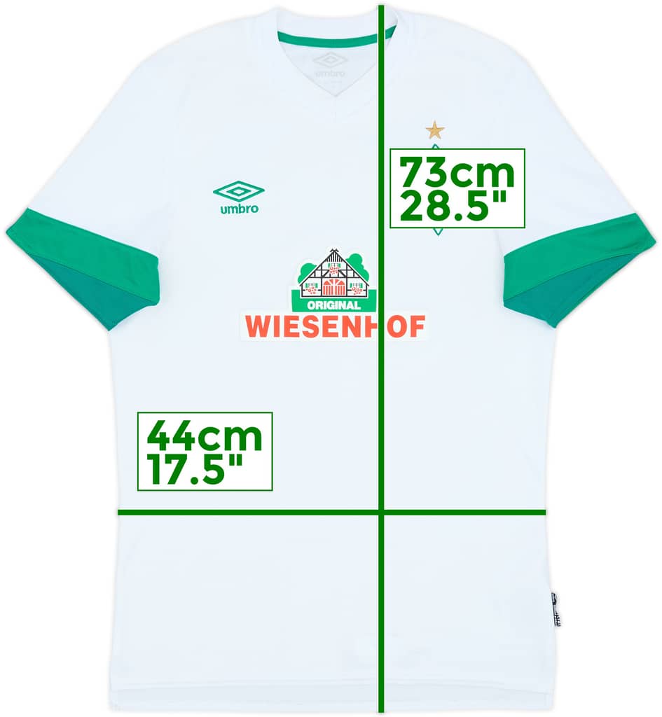 2021-22 Werder Bremen Away Shirt - 7/10 - (S)