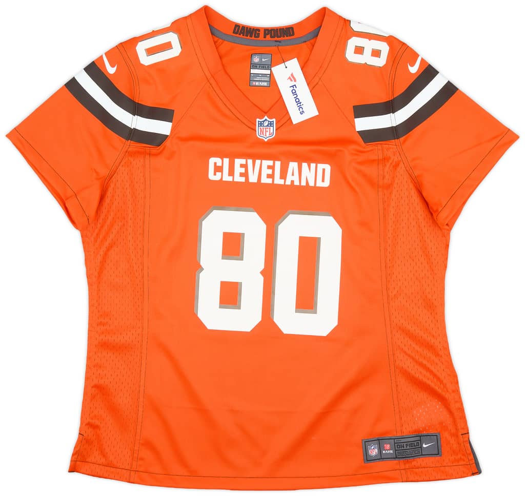 2018-19 Cleveland Browns Landry #80 Nike Game Alternate Jersey Womens (XL)
