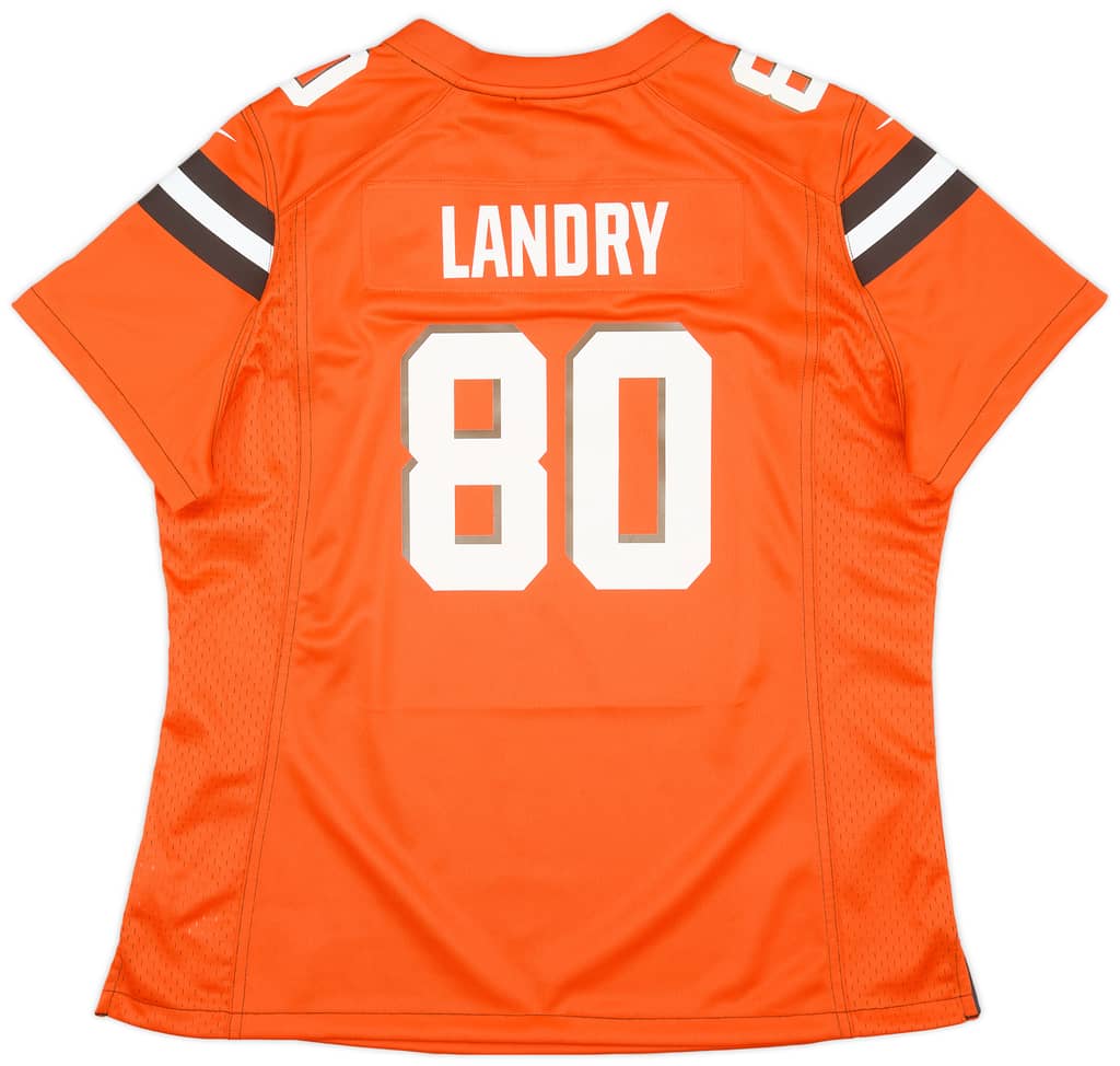 2018-19 Cleveland Browns Landry #80 Nike Game Alternate Jersey Womens (XL)