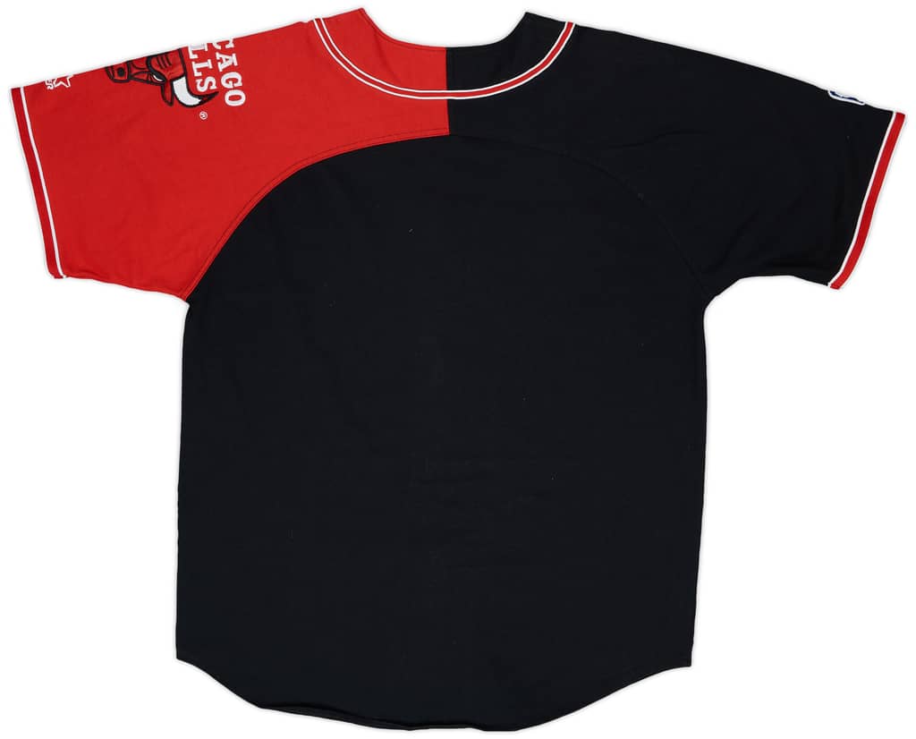 1990s Chicago Bulls Starter Baseball Jersey L