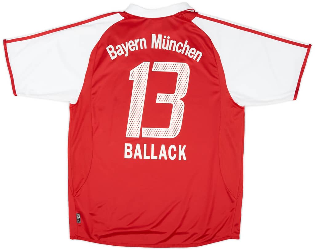 2003-04 Bayern Munich Home Shirt Ballack #13 - 6/10 - (S)