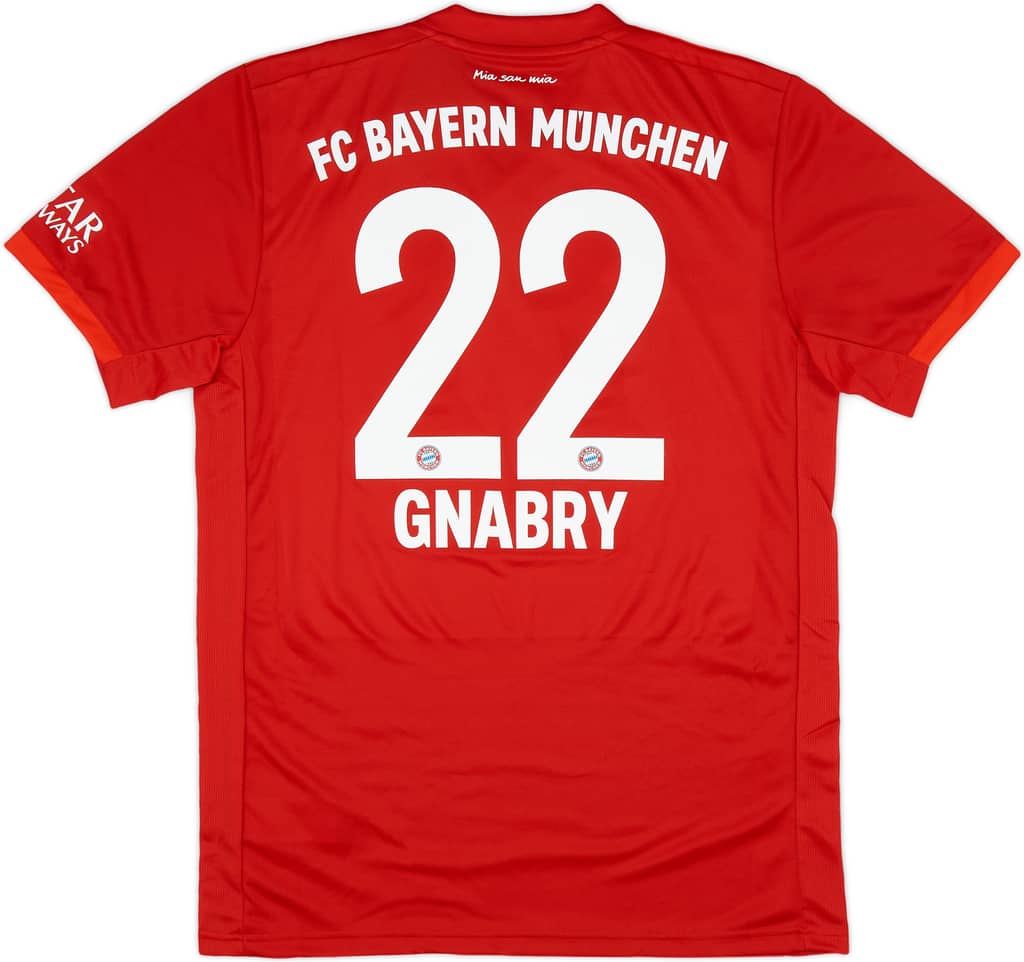 2019-20 Bayern Munich Home Shirt Gnabry #22
