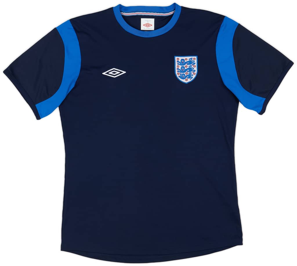 2010-11 England Umbro Training Shirt - 9/10 - (M)