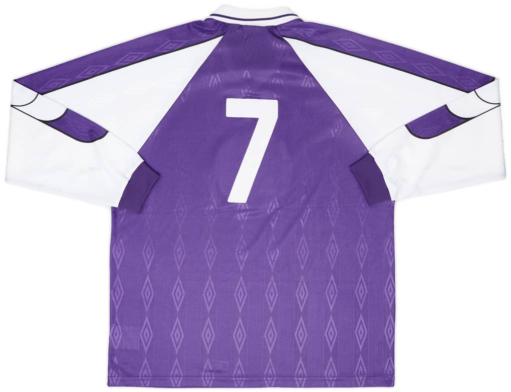 1999-00 Umbro Template L/S Shirt #7 - 8/10 - (XXL)