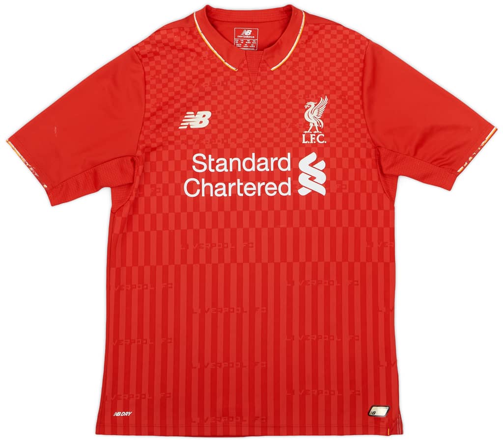 2015-16 Liverpool Home Shirt - 6/10 - (XL.Boys)